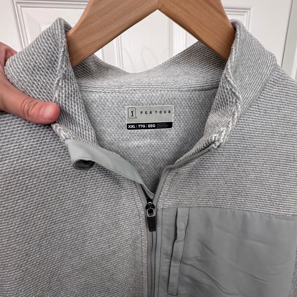 Nordstrom PGA Tour Golf Quarter 1/4 Zip Sweater Mens Active
